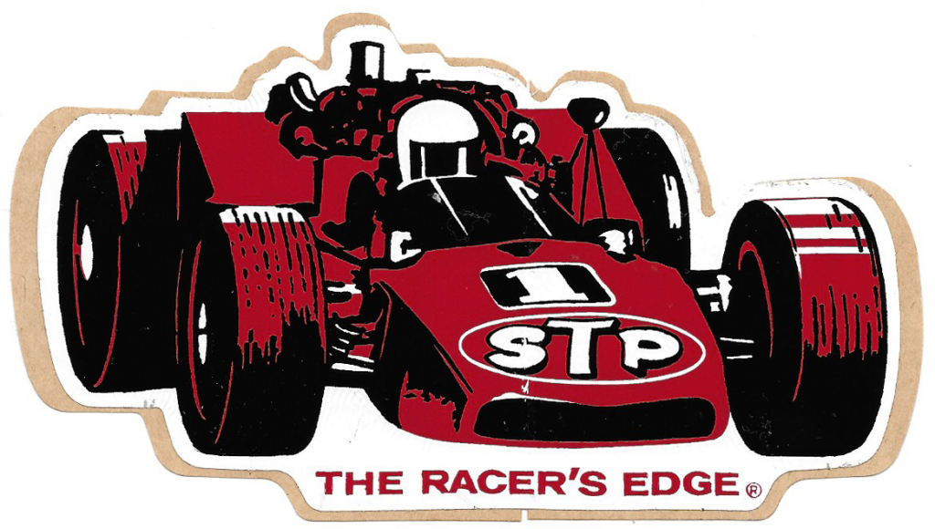 Stp Indy Racer Racing Decal Sticker Vintage Crashdaddy Racing Decalscrashdaddy Racing Decals